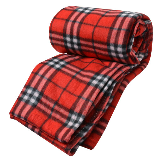 Patura textil alb negru rosu 180x200 cm