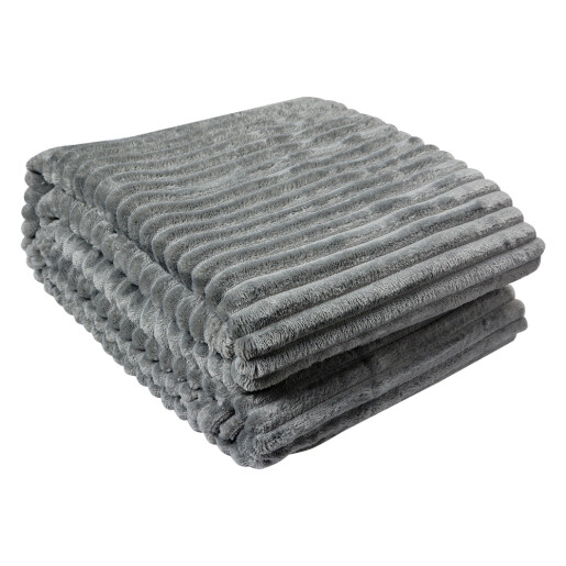 Patura textil gri 180x200 cm