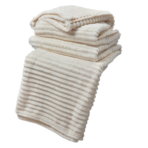 Patura textil alb 180x200 cm