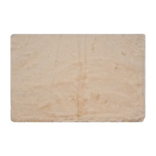 Covoras baie textil bej 40x60x2 cm