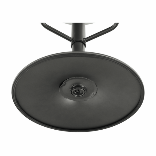 Scaun de bar mentol negru Lahela 44x50x112 cm 
