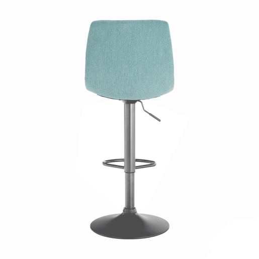Scaun de bar mentol negru Lahela 44x50x112 cm 