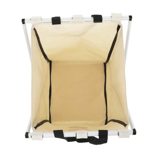 Cos rufe panza gri bej Laundry 39.5x58x37 cm