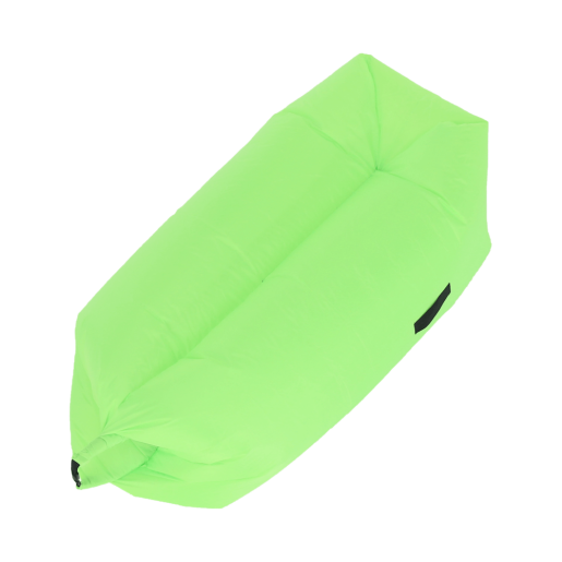 Fotoliu gonflabil, textil verde, Lebag, 70x240 cm