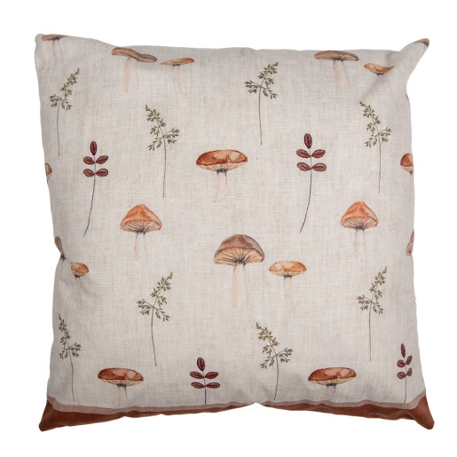 Fata perna textil multicolor Ciupercute 45x45 cm
