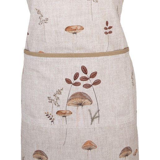 Sort bucatarie textil multicolor Ciupercute 70x85 cm