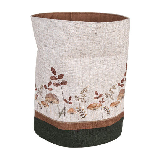 Cos textil multicolor Ciupercute Ø 15x16 cm
