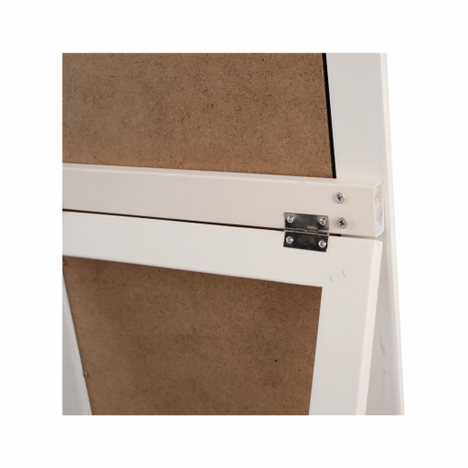 Oglinda podea rama lemn ivoire Malkia 36x126 cm