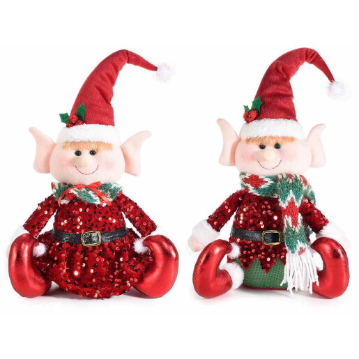 Set 2 figurine Elfi 22x14x46 cm