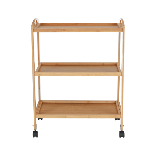 Carucior servire bambus natur Marsel 60x33x73 cm