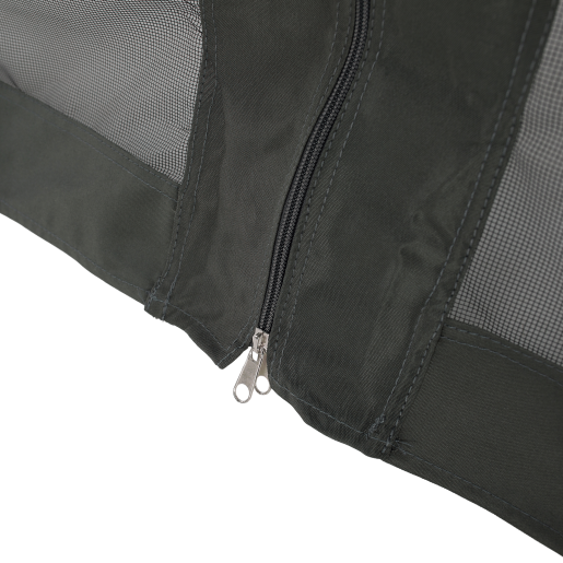 Leagan gradina 3 locuri gri Mija 219x130x168 cm