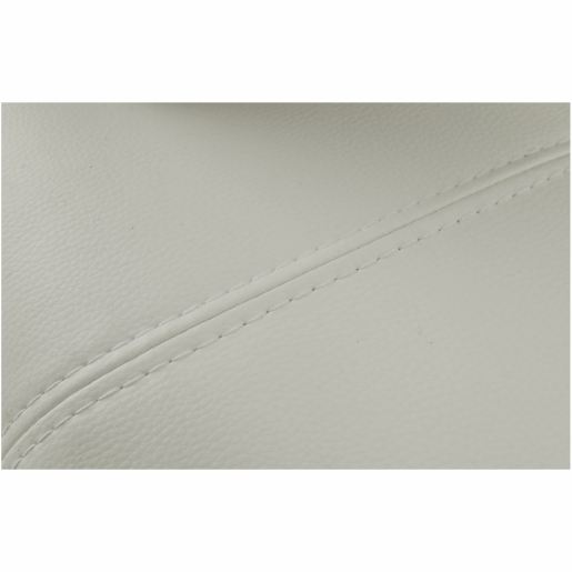 Coltar tapiterie piele ecoogica alba textil gri Minerva 260x175x75 cm