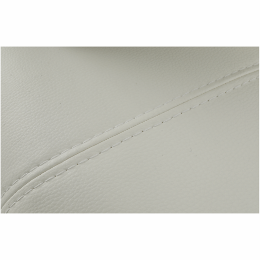 Coltar tapiterie piele ecologica alba textil gri dreapta Minerva 260x175x75 cm 