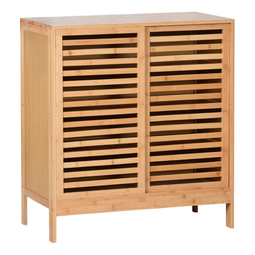 Pantofar 4 rafturi bambus Naldo 80x40x88 cm