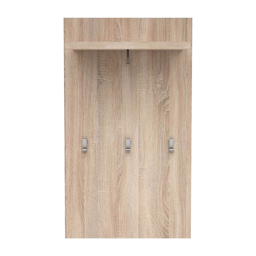Cuier de perete DTD stejar sonoma Norty 66x30x115 cm
