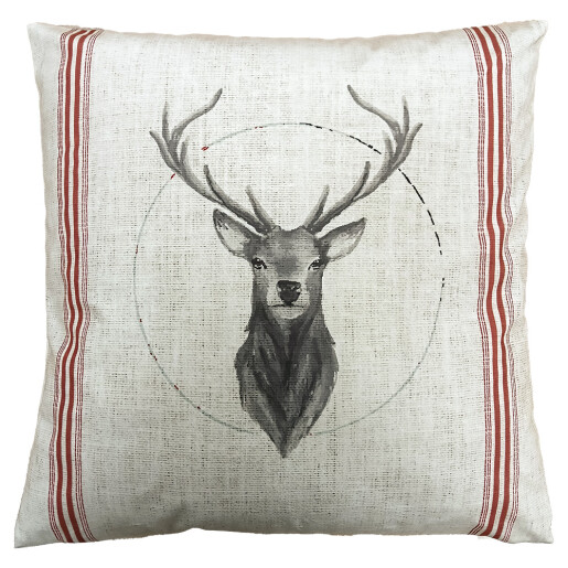 Fata perna Ren textil multicolor 45x45 cm