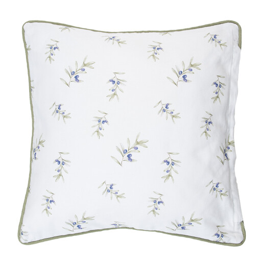 Set 2 fete perne bumbac Masline 40x40 cm