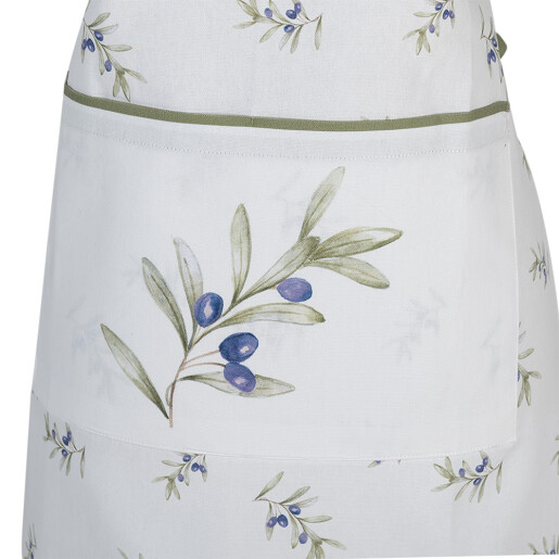 Sort bucatarie pentru copii bumbac multicolor Masline 56x48 cm