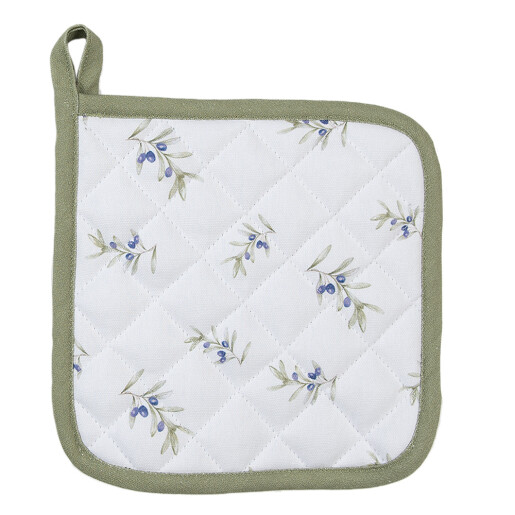 Set 2 servete termice bumbac multicolor Masline 20x20 cm