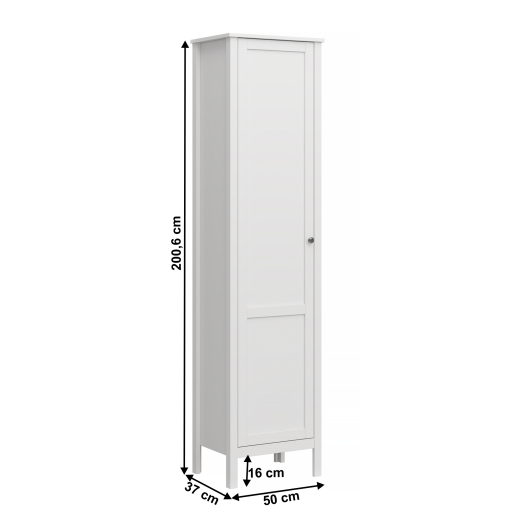 Dulap DTD alb Olje 50x37x200.6 cm 