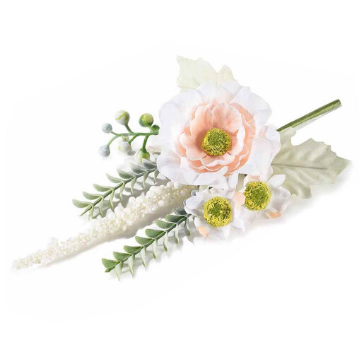 Set 6 flori Peonia artificiala 21 cm