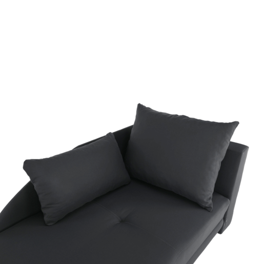 Coltar extensibil textil gri dreapta Laurel 149x80x90 cm 