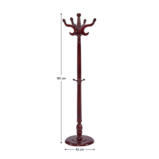 Cuier pardoseala lemn mesteacan maro lucios Portofino 42x181 cm