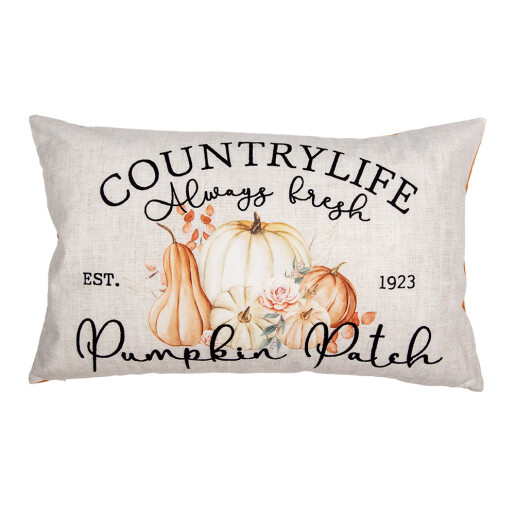 Fata perna textil multicolor Pumpkin 30x50 cm