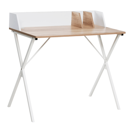 Birou DTD stejar alb Psalmo 90x50x85 cm