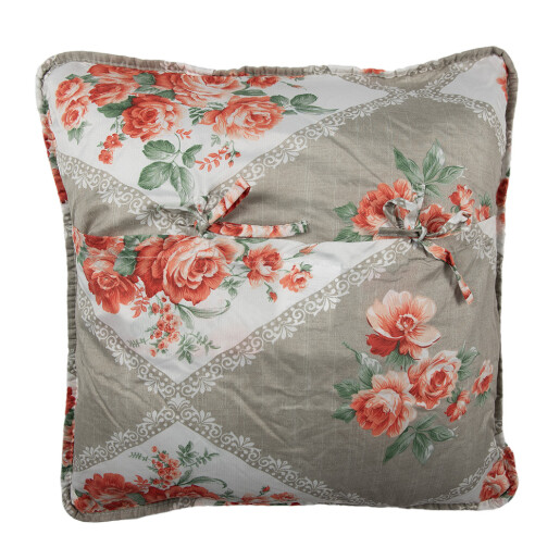Set 2 fete perne textil multicolor Flowers 50x50 cm