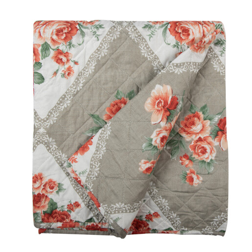 Cuvertura pat textil multicolor 240x260 cm