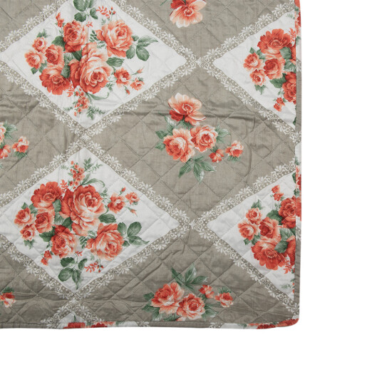 Cuvertura pat textil multicolor 240x260 cm