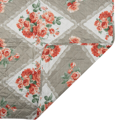Cuvertura pat textil multicolor 240x260 cm