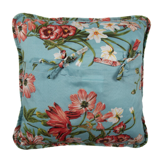 Set 2 fete perne textil Flowers 40x40 cm