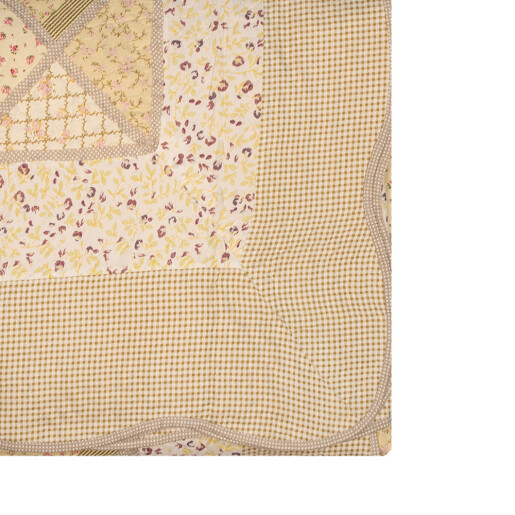 Cuvertura textil matlasat multicolor 180x250 cm