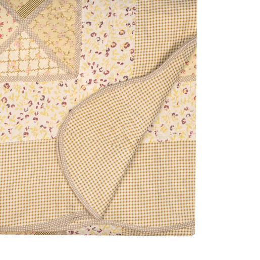 Cuvertura textil matlasat multicolor 180x250 cm