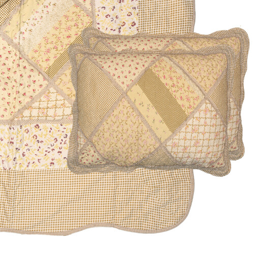 Cuvertura textil matlasat multicolor 230x250 cm