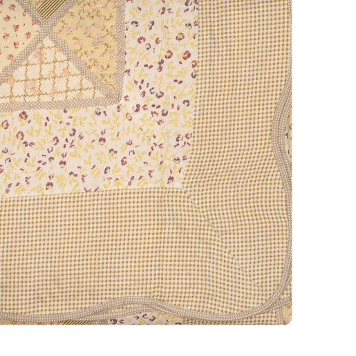 Cuvertura textil matlasat multicolor 230x250 cm