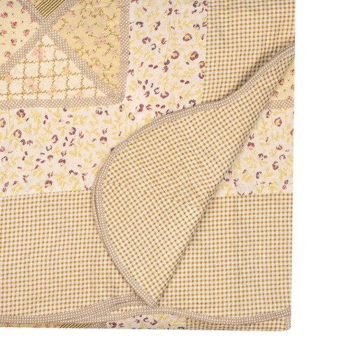 Cuvertura textil matlasat multicolor 230x250 cm
