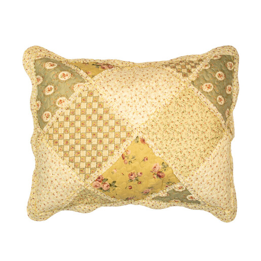 Set cuvertura pat, 2 fete perna textil multicolor 230x250 cm