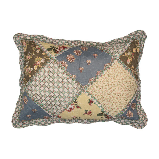 Cuvertura textil matlasat multicolor Flowers 180x250 cm