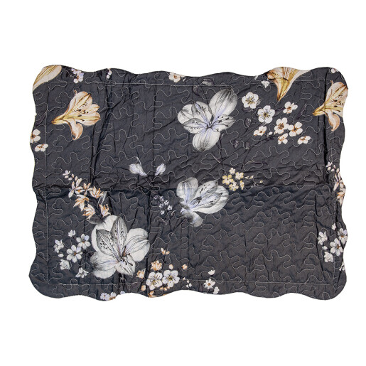 Cuvertura textil matlasat Flowers 230x250 cm