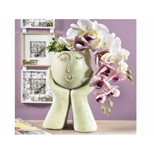 Orhidee artificiala roz 95 cm