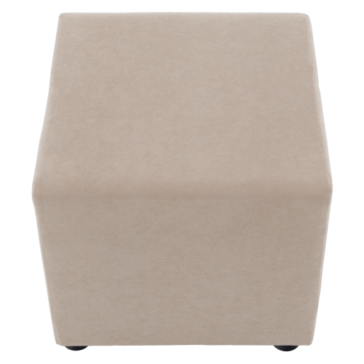 Taburet tesatura Alova bej Regor 40x40x39 cm