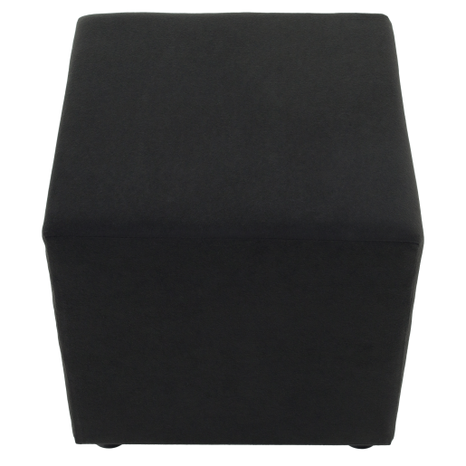 Taburet tesatura Alova negru Regor 40x40x39 cm