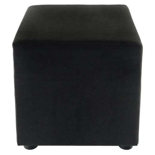 Taburet tesatura Alova negru Regor 40x40x39 cm