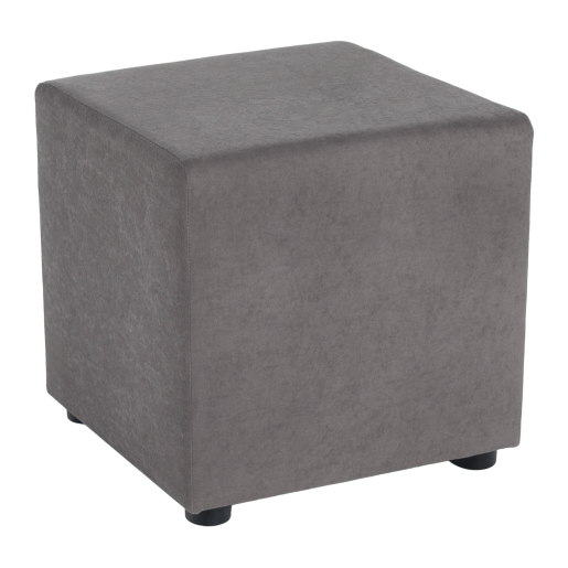 Taburet tesatura Alova gri,Regor 40x40x39 cm