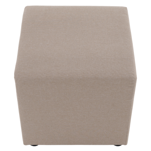 Taburet tesatura Savana bej Regor 40x40x39 cm