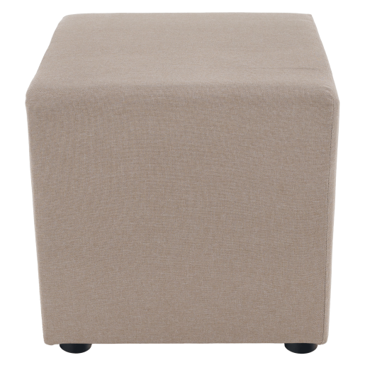 Taburet tesatura Savana bej Regor 40x40x39 cm