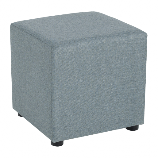 Taburet textil mentol Regor 40x40x39 cm